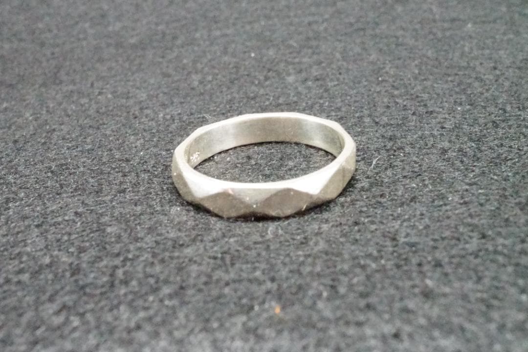 【シルバーアクセサリー】Sv925 すりだしリング