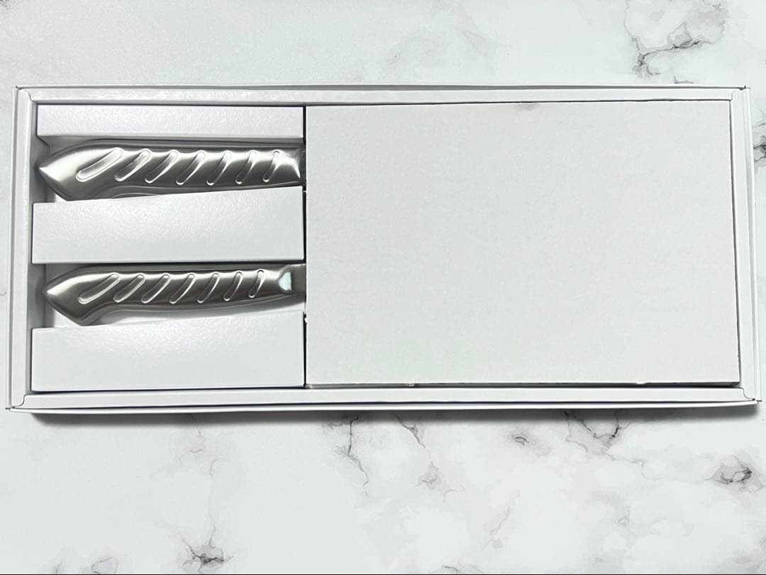 セール アーネスト株式会社　燕三匠　オールステンレス包丁　珠光　2本セット 新品