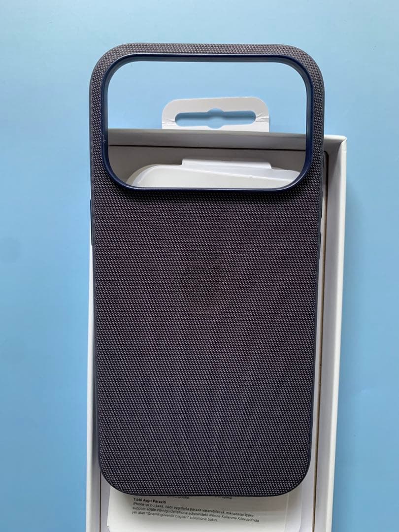 即日発iPhone 17Pro テックウーブンケース 新品 パープル