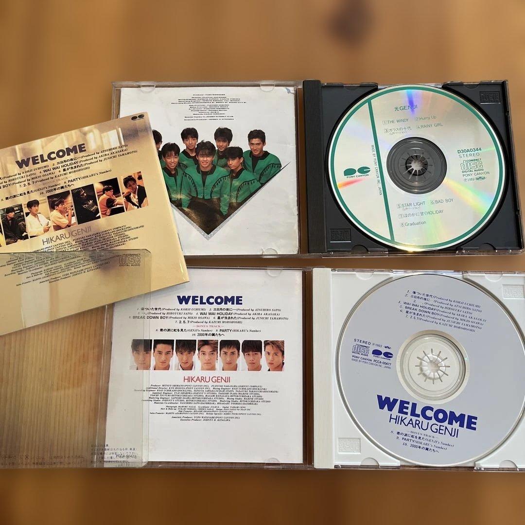 光GENJI CD アルバム…ミニセット2枚、ソロセット含む　おまけ含7セット！