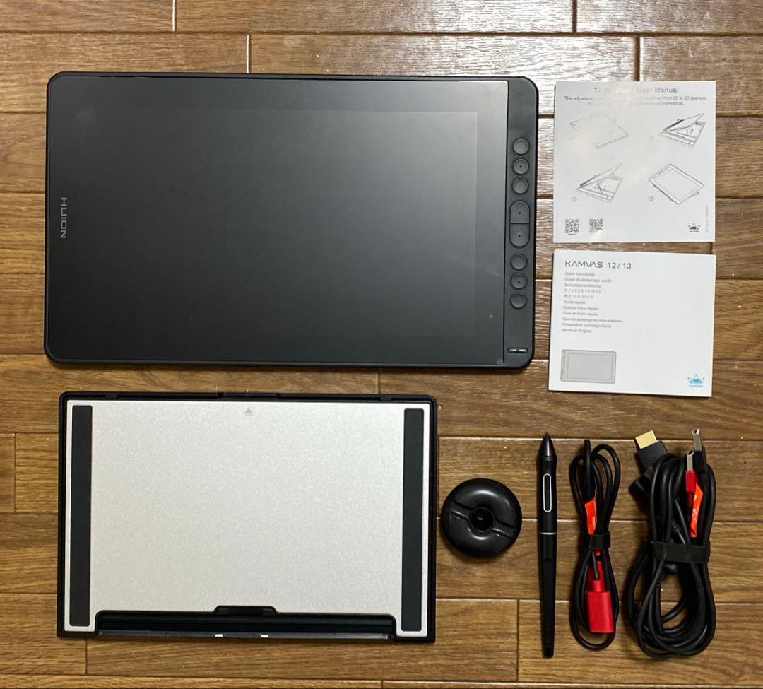 HUION Kamvas 13 GS1331 液タブ 液晶ペンタブレット