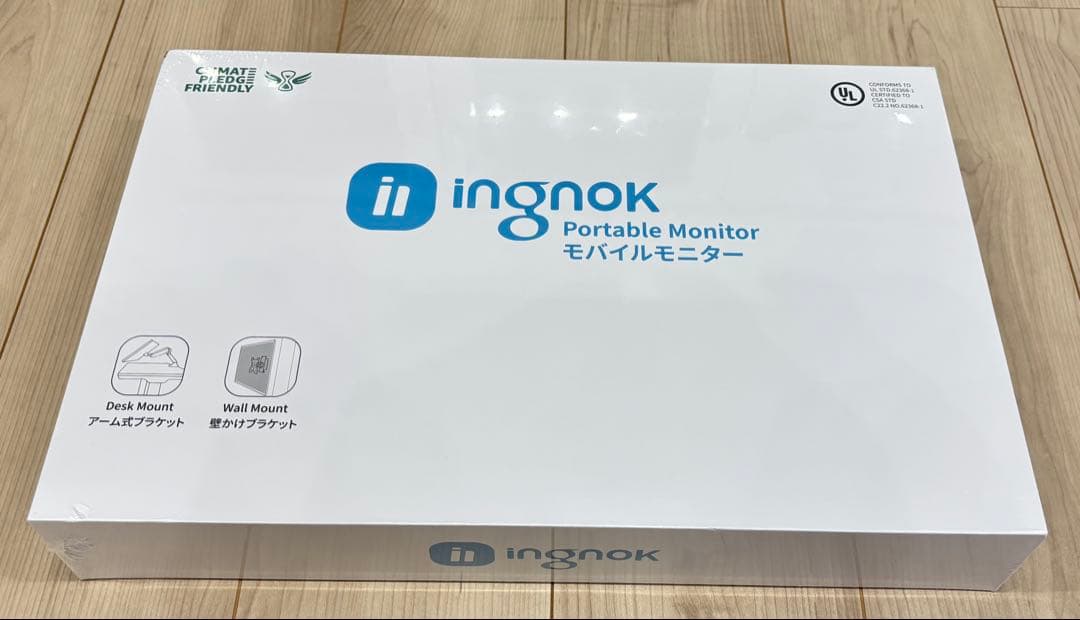 新品 モバイルモニター 18.5インチ 非光沢 カバー付 薄型 スピーカー内蔵