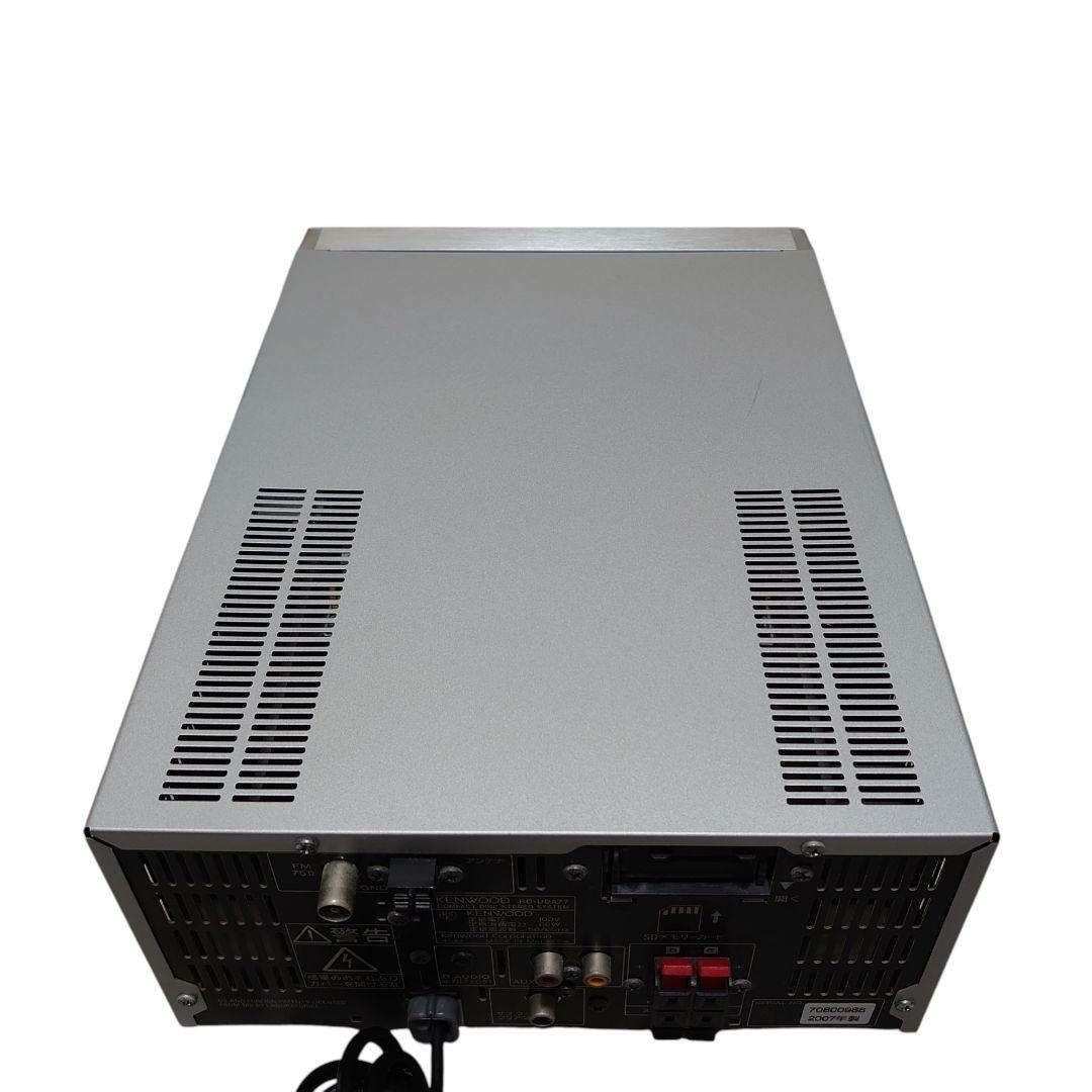 【美品】KENWOOD コンパクトコンポーネントシステム RD-UDA77