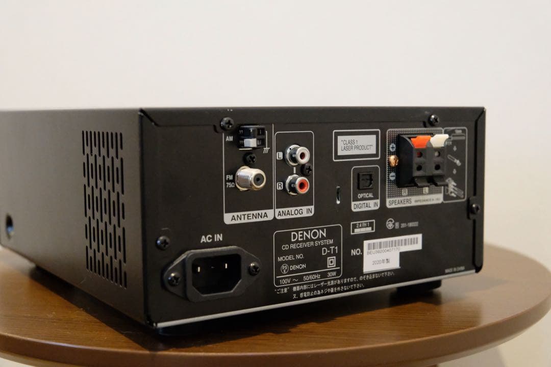 DENON D-T1 ミニコンポ スピーカー付き