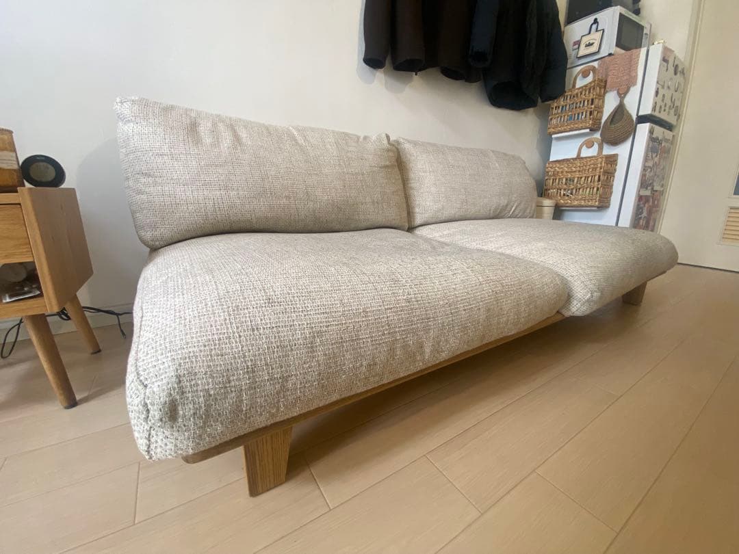 CRASH GATE DELKA SOFA 2人掛けライトグレー