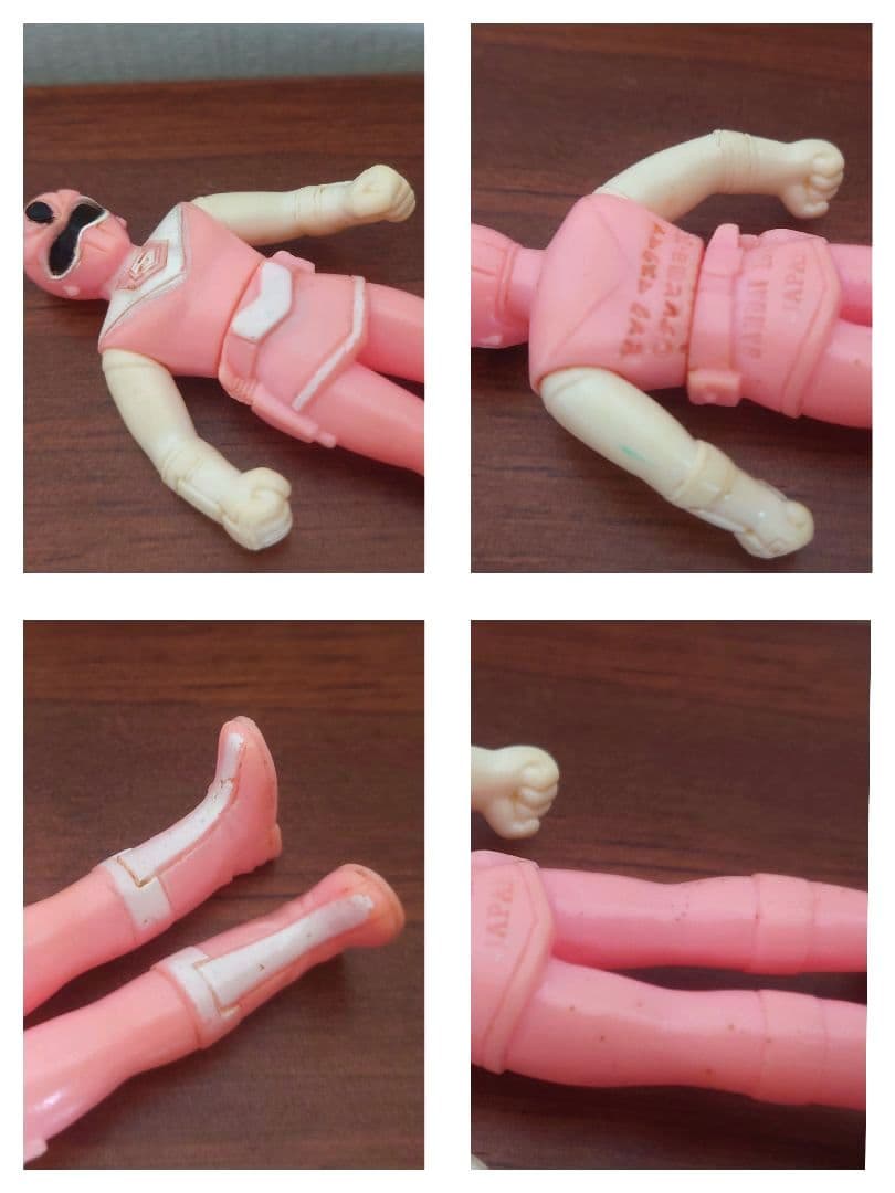 光戦隊マスクマン　1987年　食玩　ソフビ　5体セット