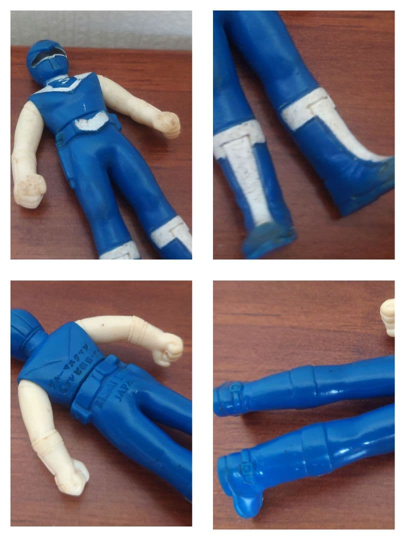 光戦隊マスクマン　1987年　食玩　ソフビ　5体セット