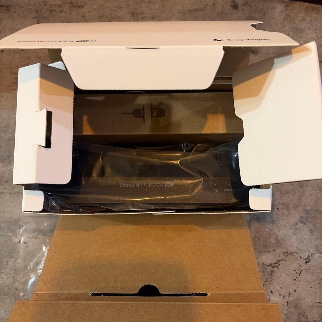 つ*さ様 Speed Wi-Fi DOCK 5G 01 ブラック