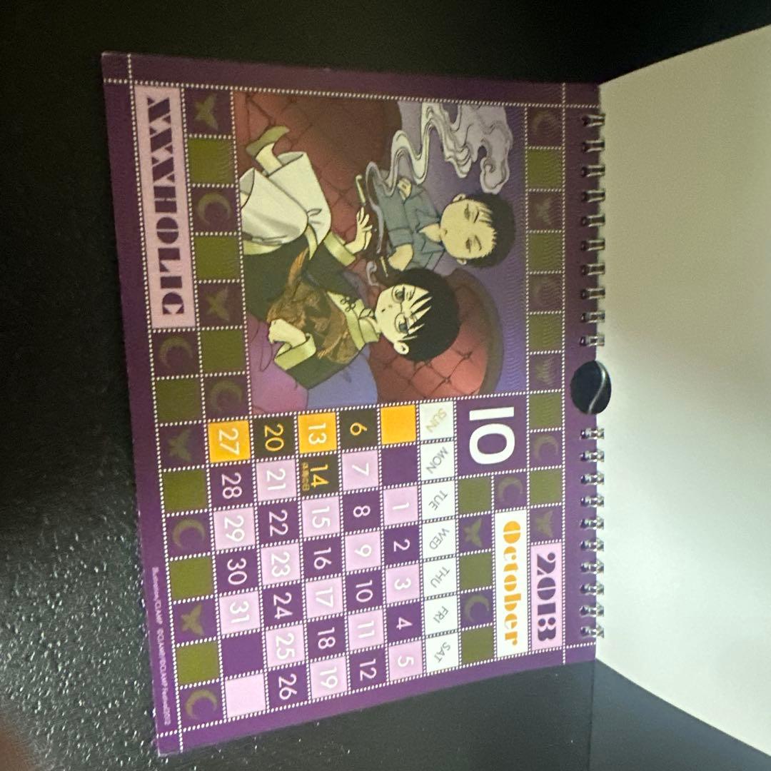 CLAMP FESTIVAL 2013年　卓上カレンダー