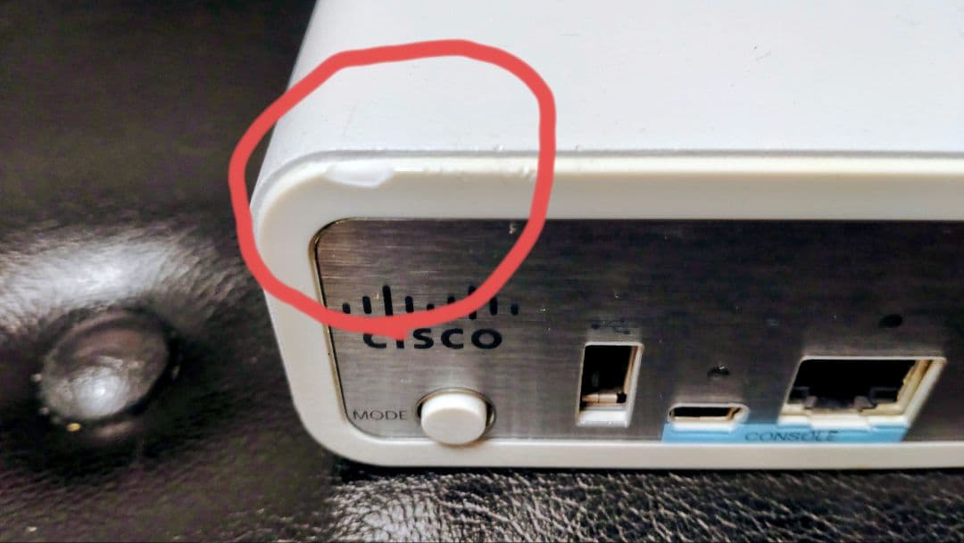 Cisco Catalyst C3560CG-8TC-S L3スイッチ