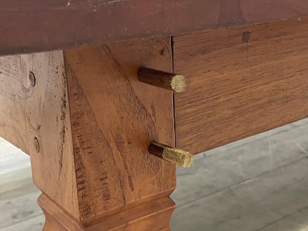 どっしりとした重厚感！分厚い古材を生かした座卓♪天然無垢材