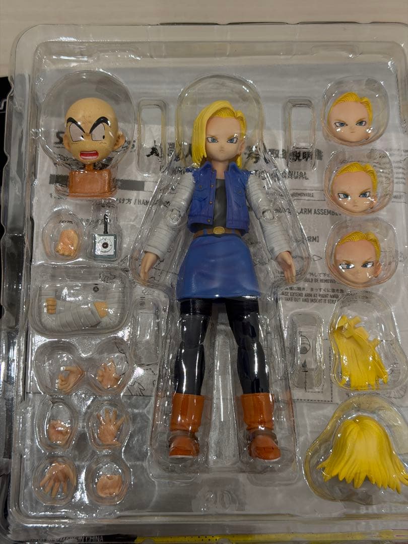 ドラゴンボール　フィギュア　人造人間　16号　17号　18号　国内正規品　開封品