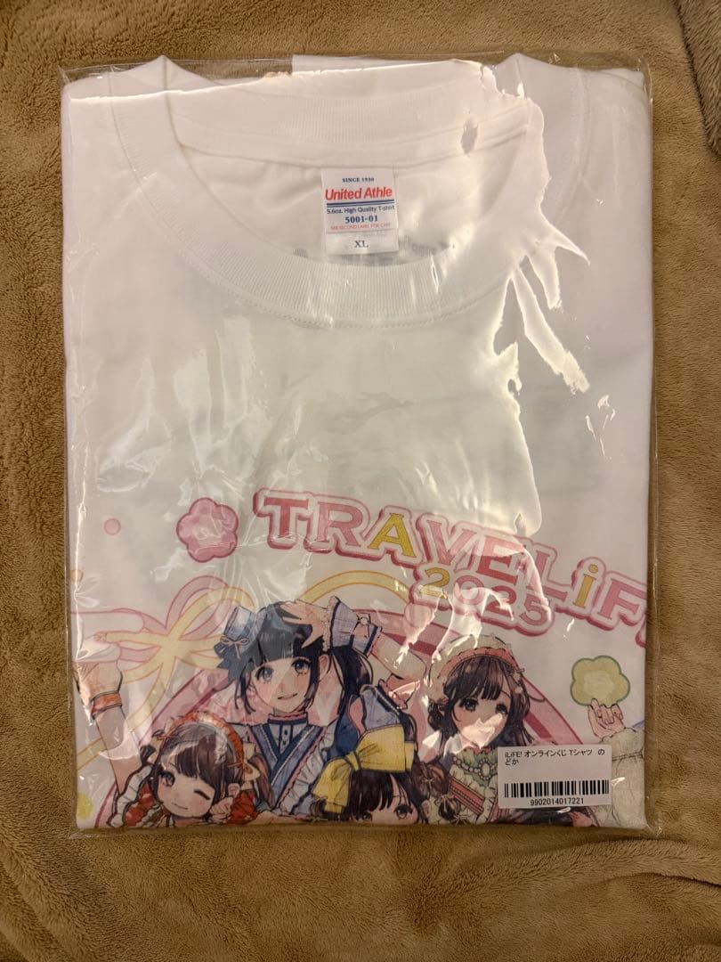 iLiFE! 那蘭のどか ガラポン A賞 サイン Tシャツ