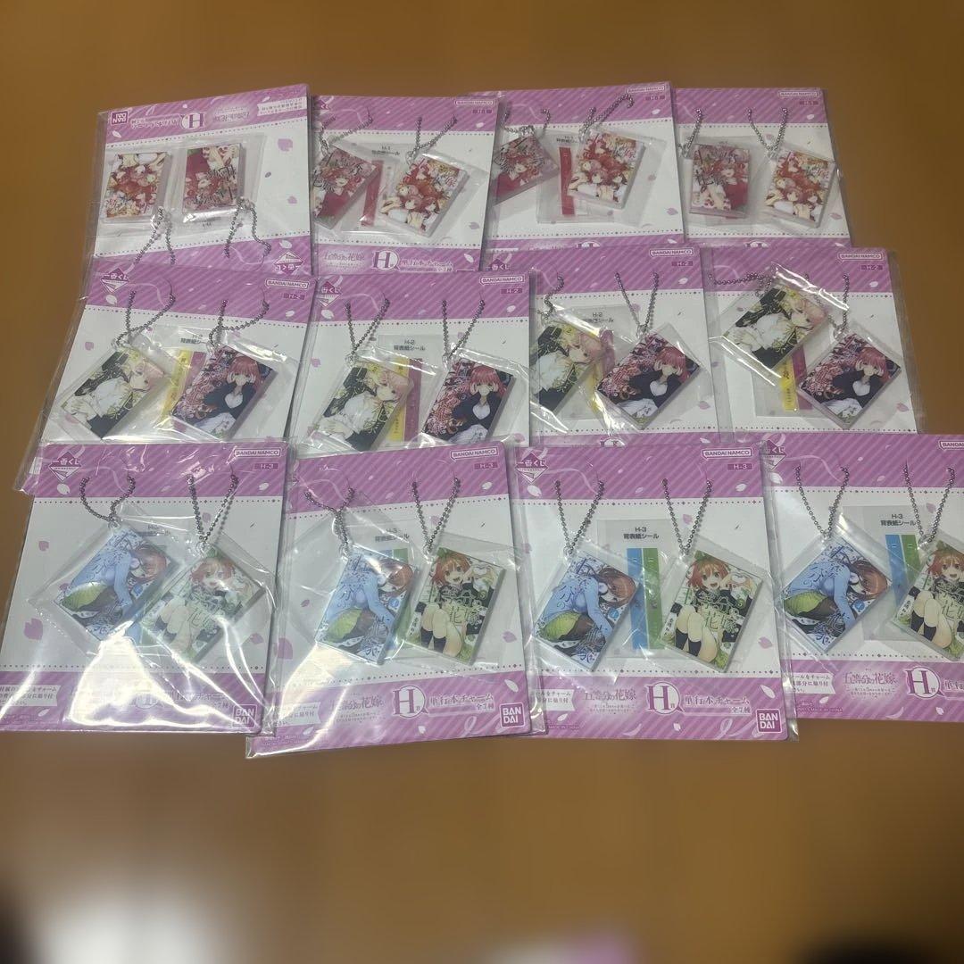 五等分の花嫁一番くじ ～一番くじ化5周年のお祝いも私たち全員で分かち合います！