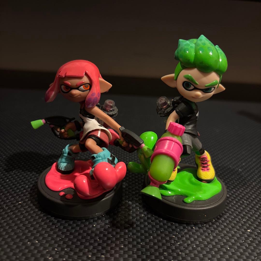 イカキャラクター amiibo(アミーボ)フィギュア 10体セット
