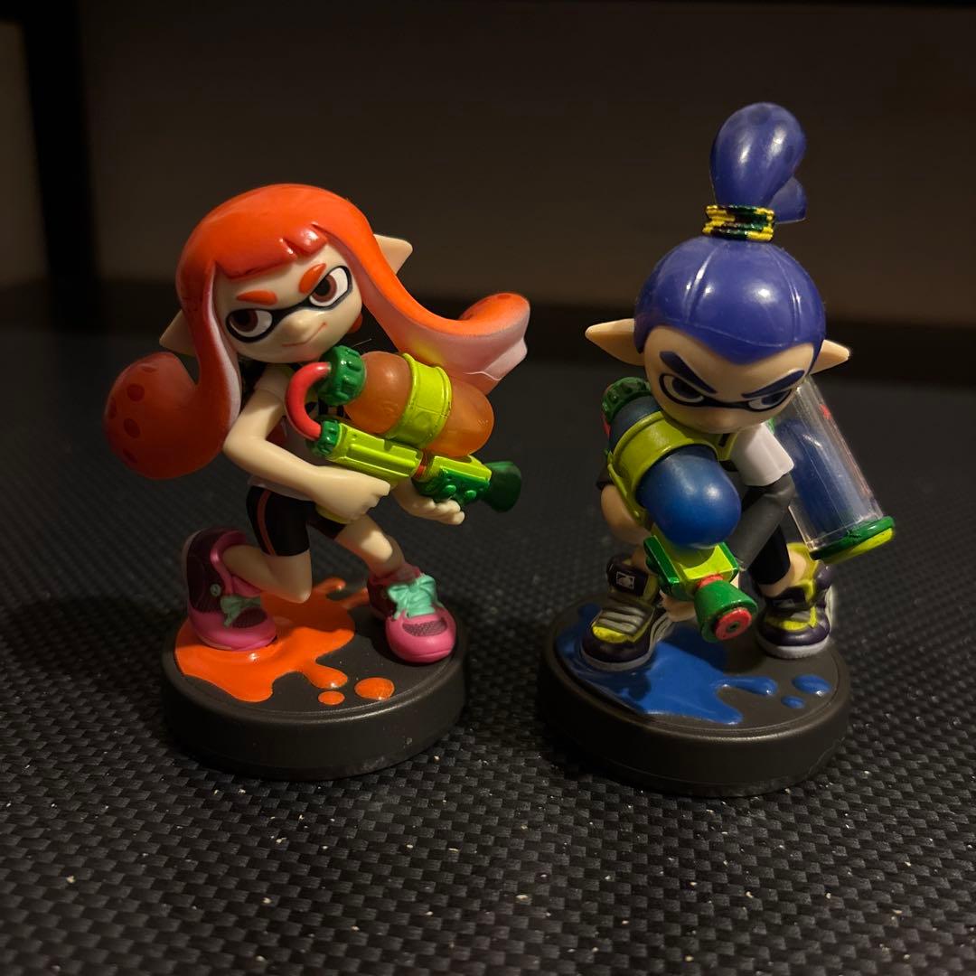 イカキャラクター amiibo(アミーボ)フィギュア 10体セット