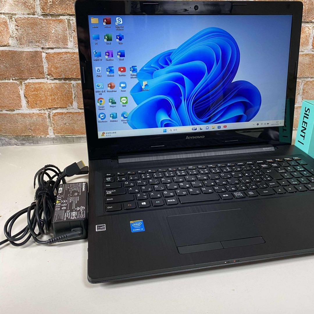レノボノート PC 高速起動SSD 128GB Windows11 オフィス付