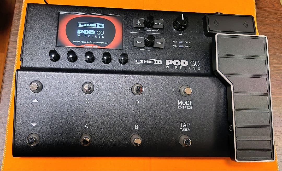 LINE6 POD GO wireless ワイヤレス マルチエフェクター