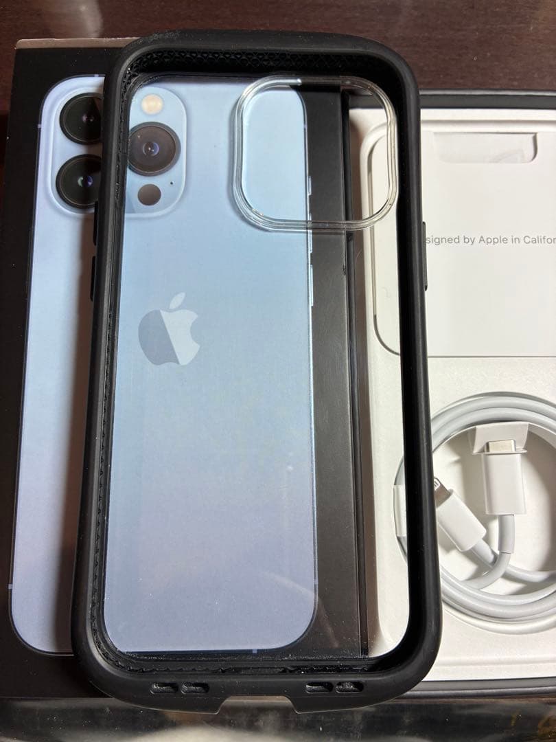 【美品】 iPhone 13 pro max 256GB シエラブルー