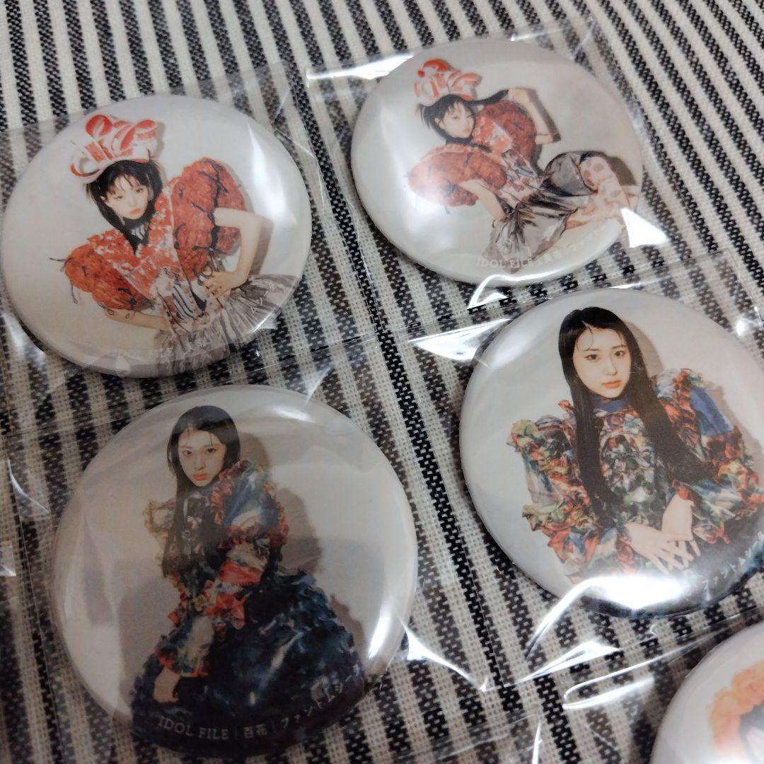IDOL FILE ランダム缶バッジ ファントムシータ 美雨 凛花 もな 百花