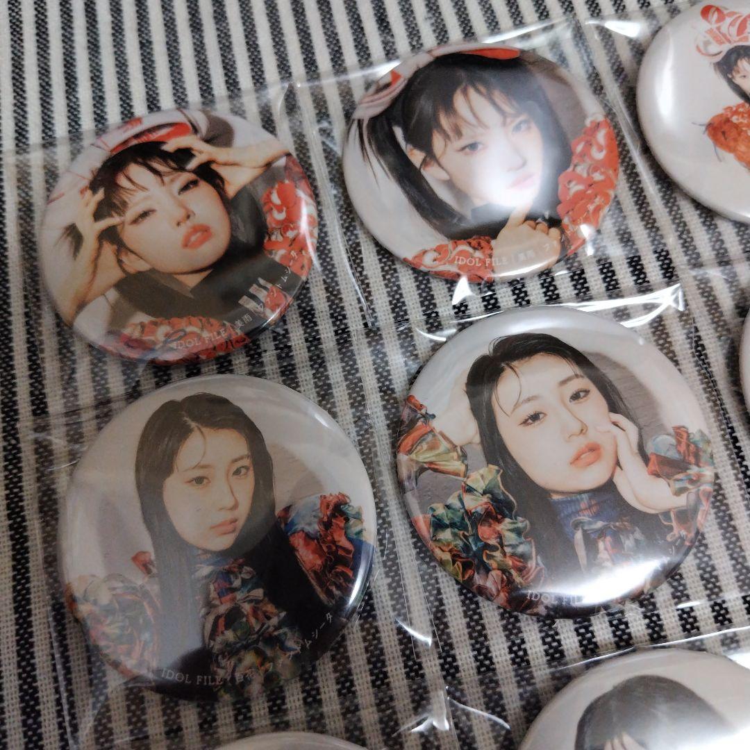 IDOL FILE ランダム缶バッジ ファントムシータ 美雨 凛花 もな 百花