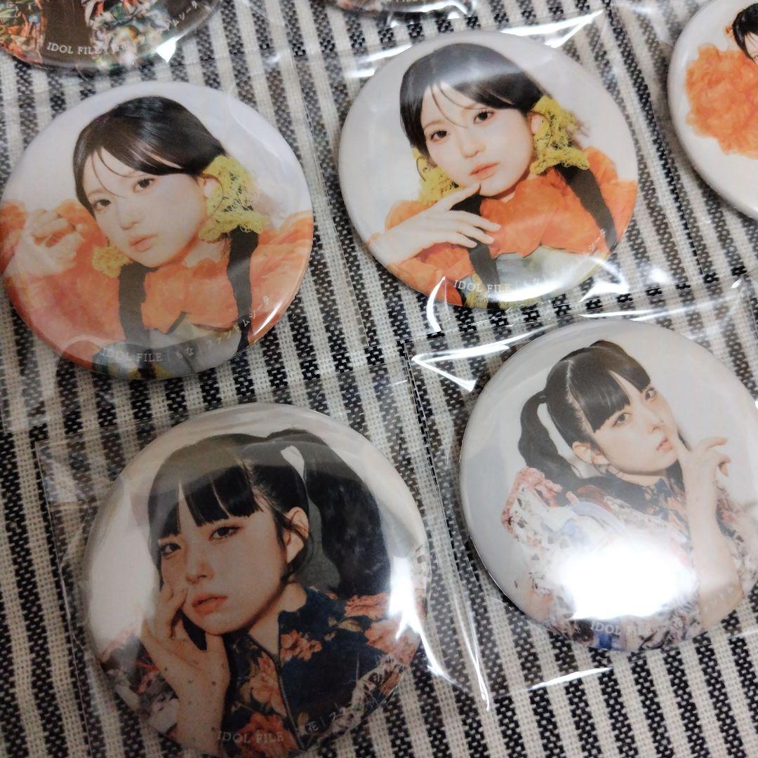 IDOL FILE ランダム缶バッジ ファントムシータ 美雨 凛花 もな 百花