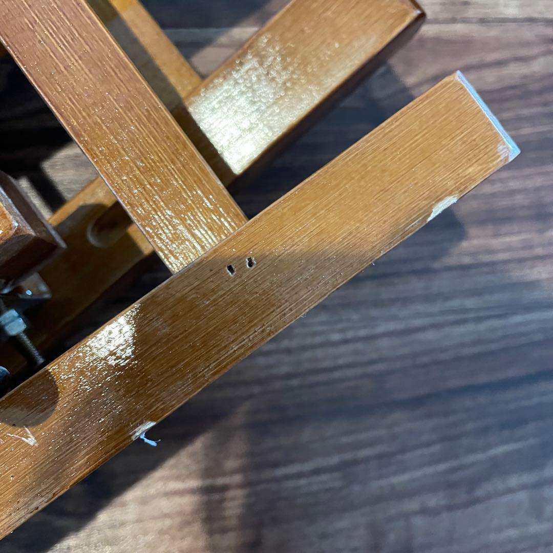 折りたたみ式 竹製ロッキングチェア 5段階調整 耐荷重200kg 新品