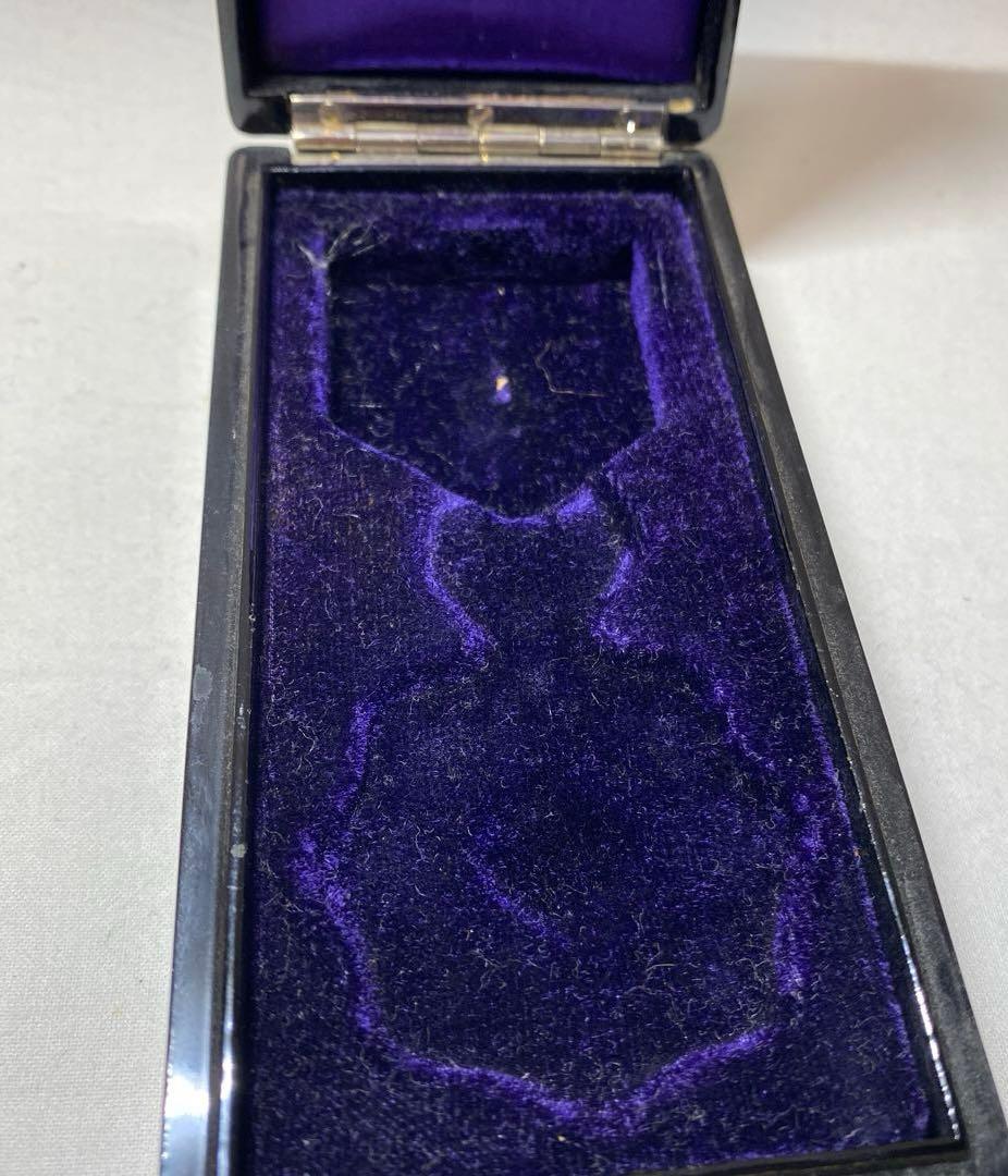 勲四等旭日小勲章 明治勲章 制度改正前タイプ 漆箱ケース付き