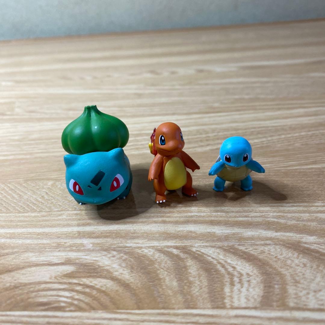 【中古】ポケットモンスター　フィギュア　ピカチュウ　ヒトカゲ　ゼニガメ　など