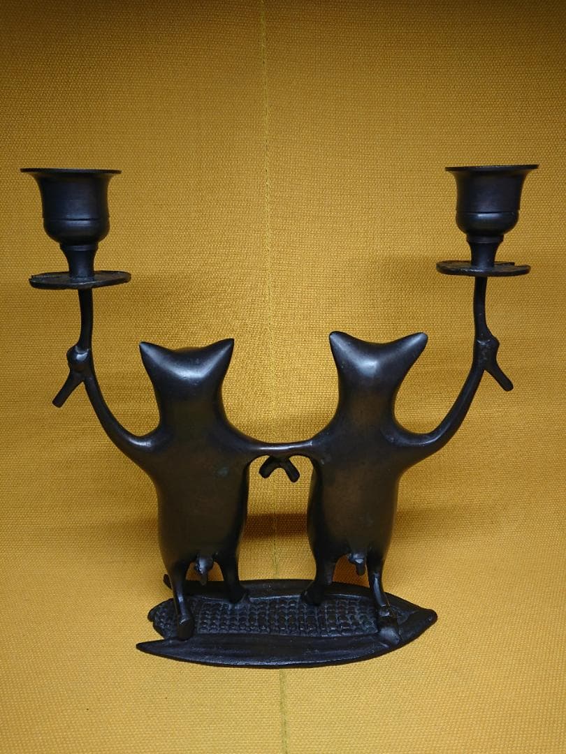 ビンテージ　ブロンズ像　ブタ　銅製　置物　インテリア　工芸品　美術品　A2651