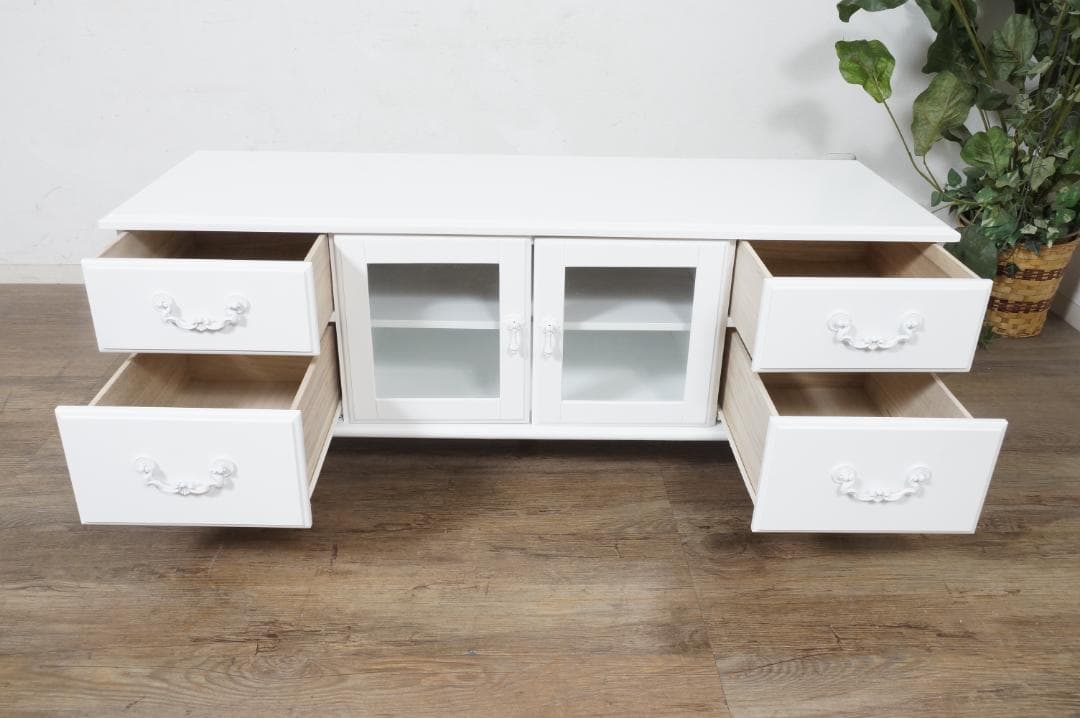 ヨーロピアン調　アンティーク風　テレビラック　テレビ台　テレビボード