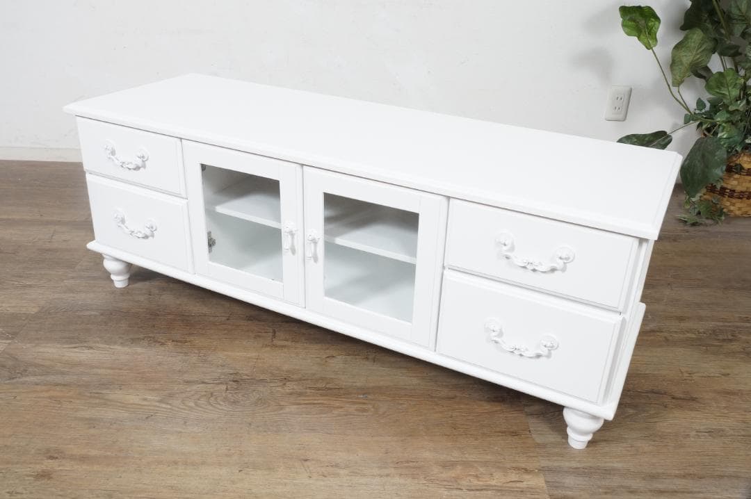 ヨーロピアン調　アンティーク風　テレビラック　テレビ台　テレビボード