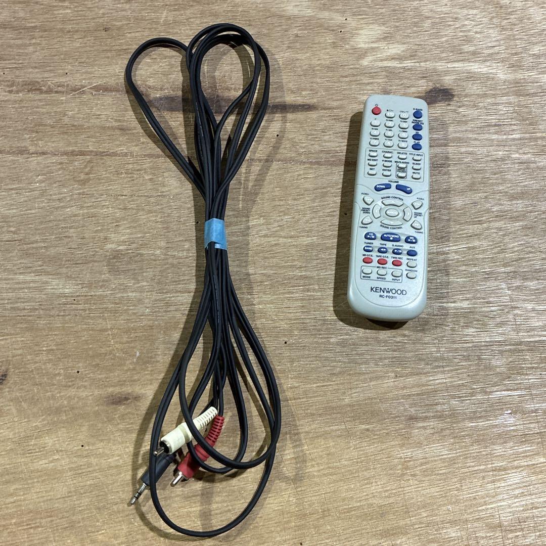 ケンウッドMD CD コンポ RXD-SV3MD パーツ欠品 2006年製