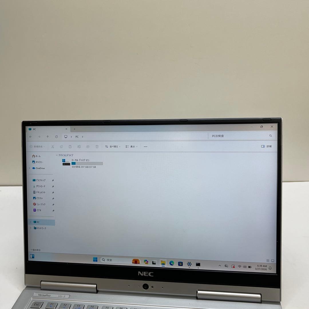 Windowsノート本体 NEC VersaPro VG-3 i5-7200U 8GB SSD256GB