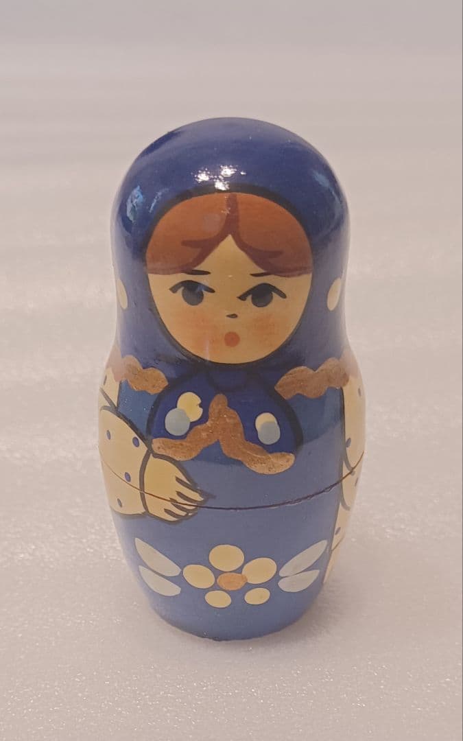 本場ロシア製 木製マトリョーシカ MADE IN RUSSIA