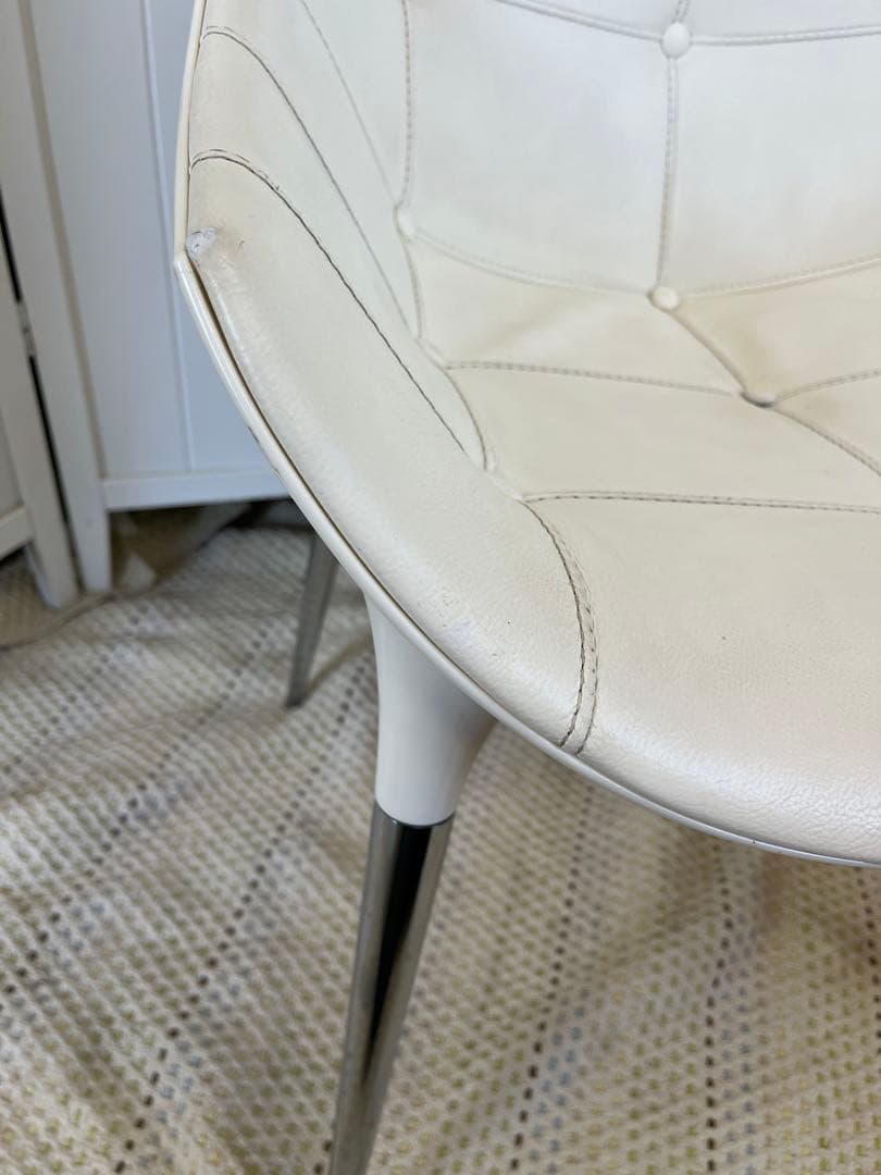 Cassina カッシーナ パシオン アームチェア ホワイト 名作　デザイナー①