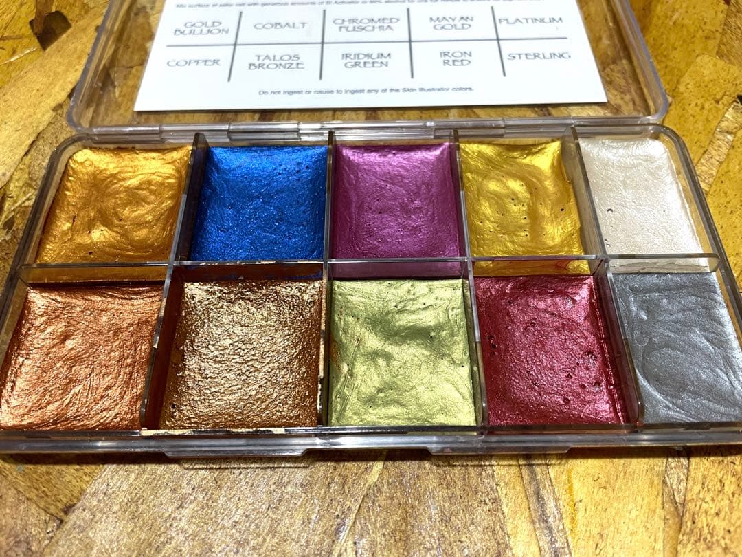 【希少】特殊メイク　アルコールパレット