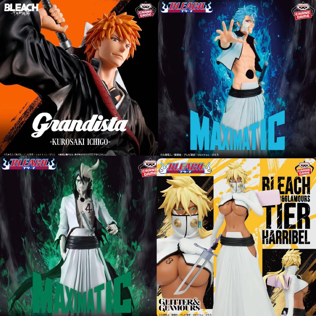 4点　BLEACH フィギュア　ティア・ハリベル　黒崎一護　他