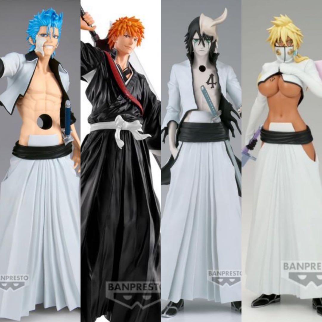 4点　BLEACH フィギュア　ティア・ハリベル　黒崎一護　他