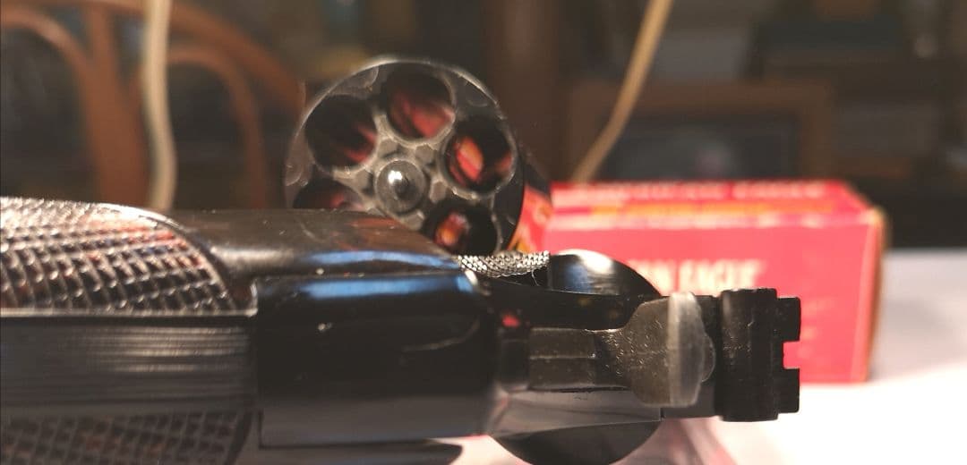 CMC スマイソン357マグナム 4インチ ABS製モデルガン