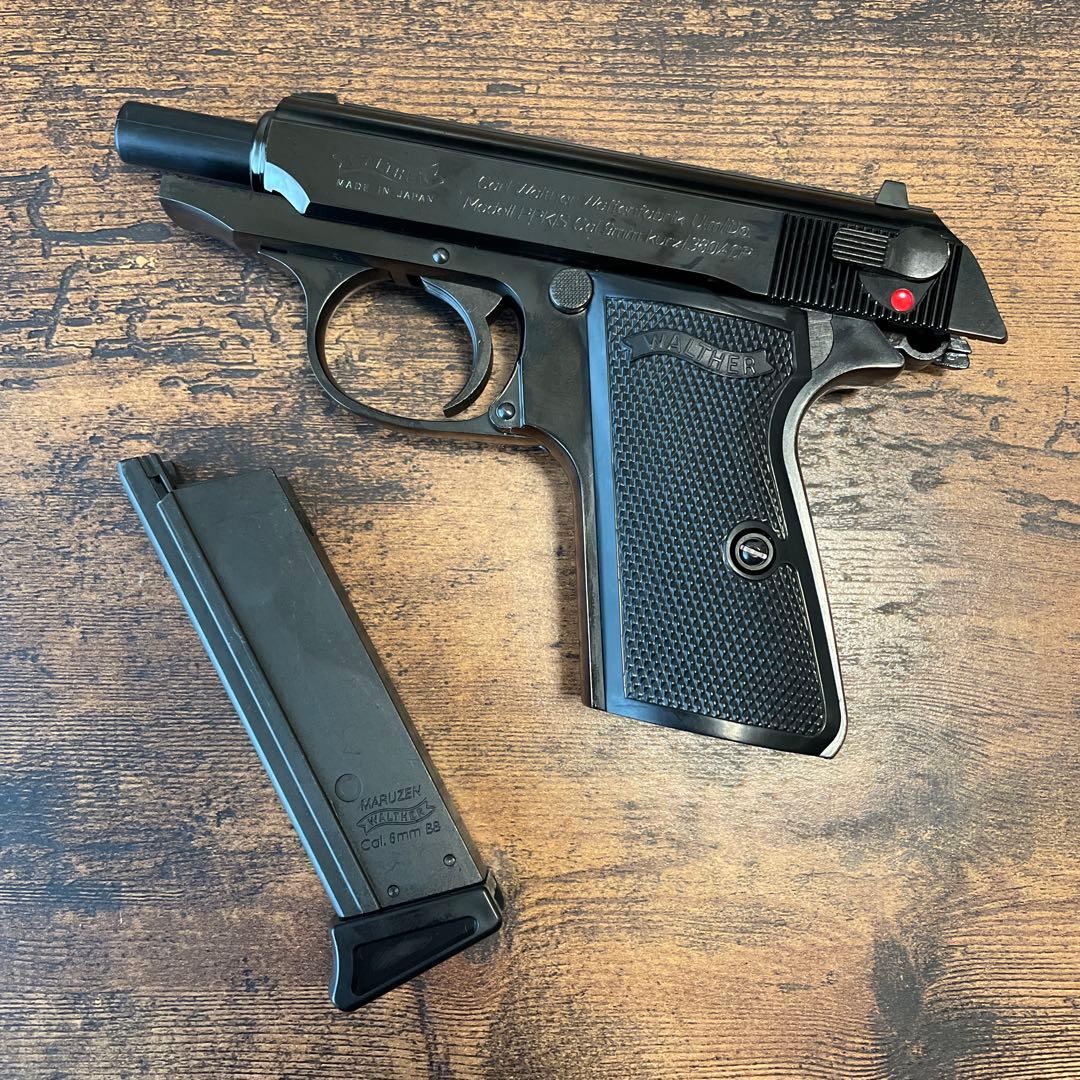 マルゼン ワルサー ニューPPK/S ブラックメタル+予備マガジン