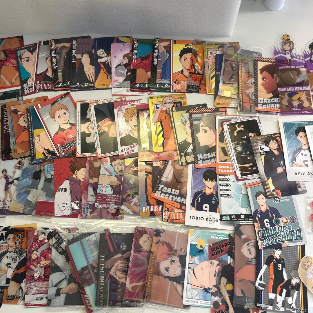 ハイキュー!! トレーディングカード多数セット　127点