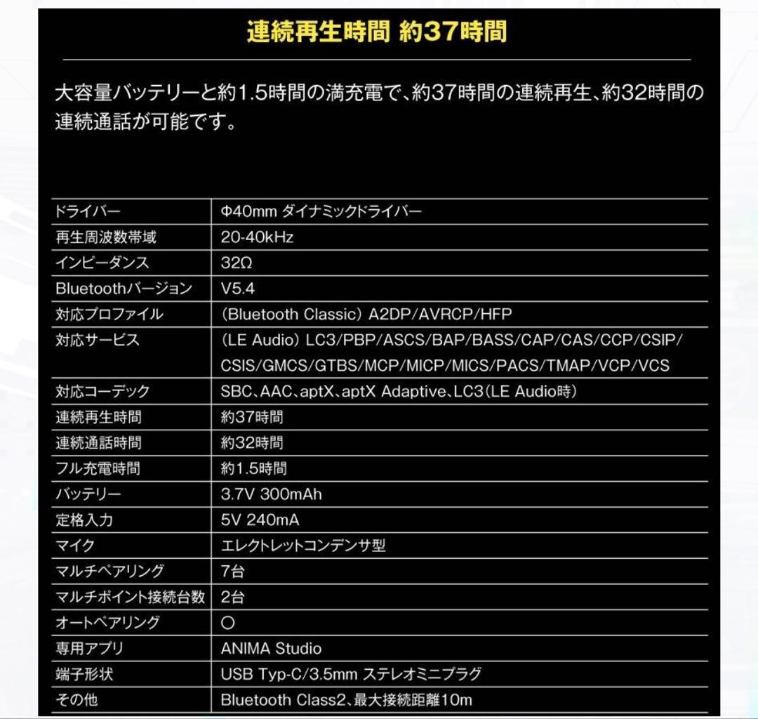 アイドルマスター 20周年記念 コラボモデル 如月千早 ONKYO ヘッドホン