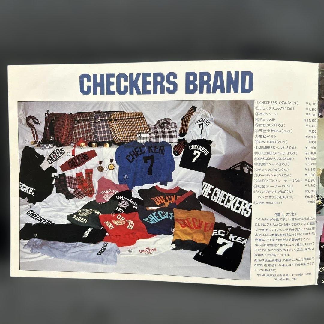 チェッカーズ　CHECKERS 藤井フミヤ　ブランド　カタログ　VOL.1