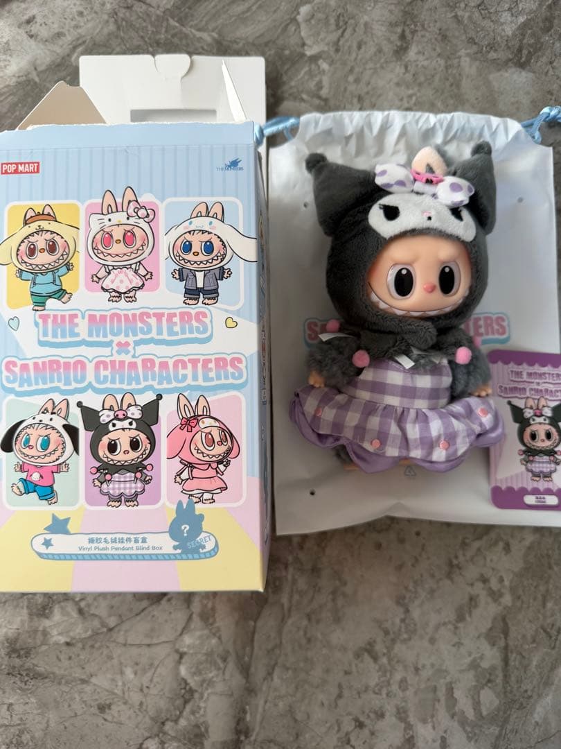 ラブブ　サンリオ　コラボ　クロミ　マイメロ