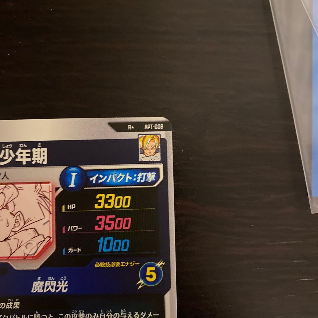 美品　スーパーダイバーズ　アドバンスパック　孫悟飯　APT 008 パラレル