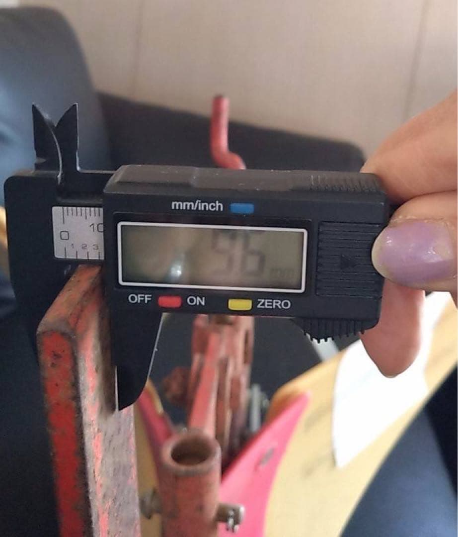 黄色の培土機（2枚羽付き・長さ調節可）③