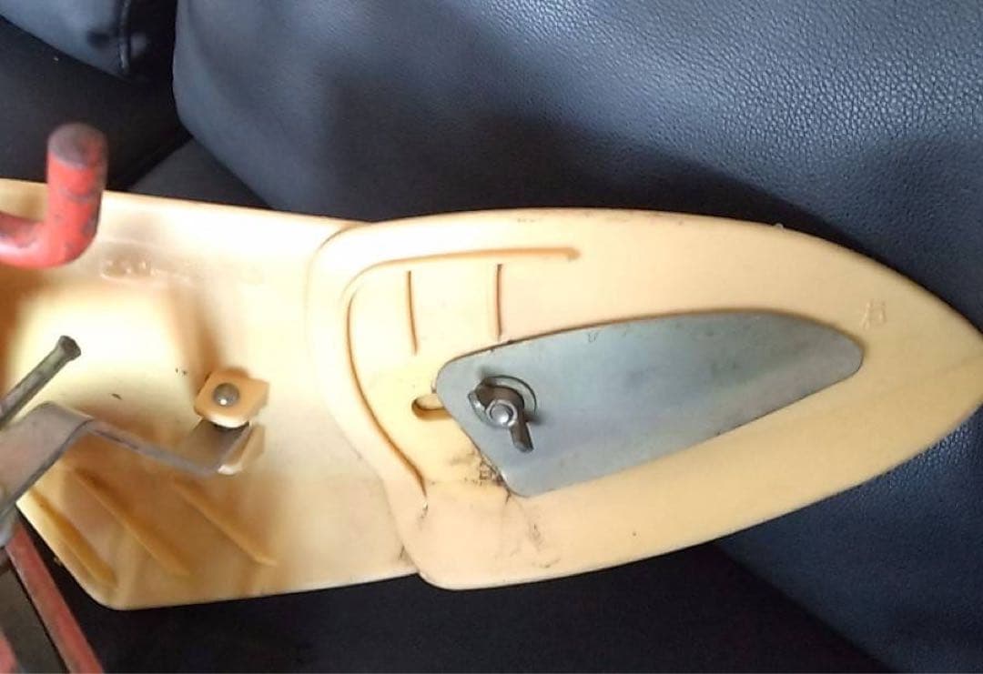 黄色の培土機（2枚羽付き・長さ調節可）③