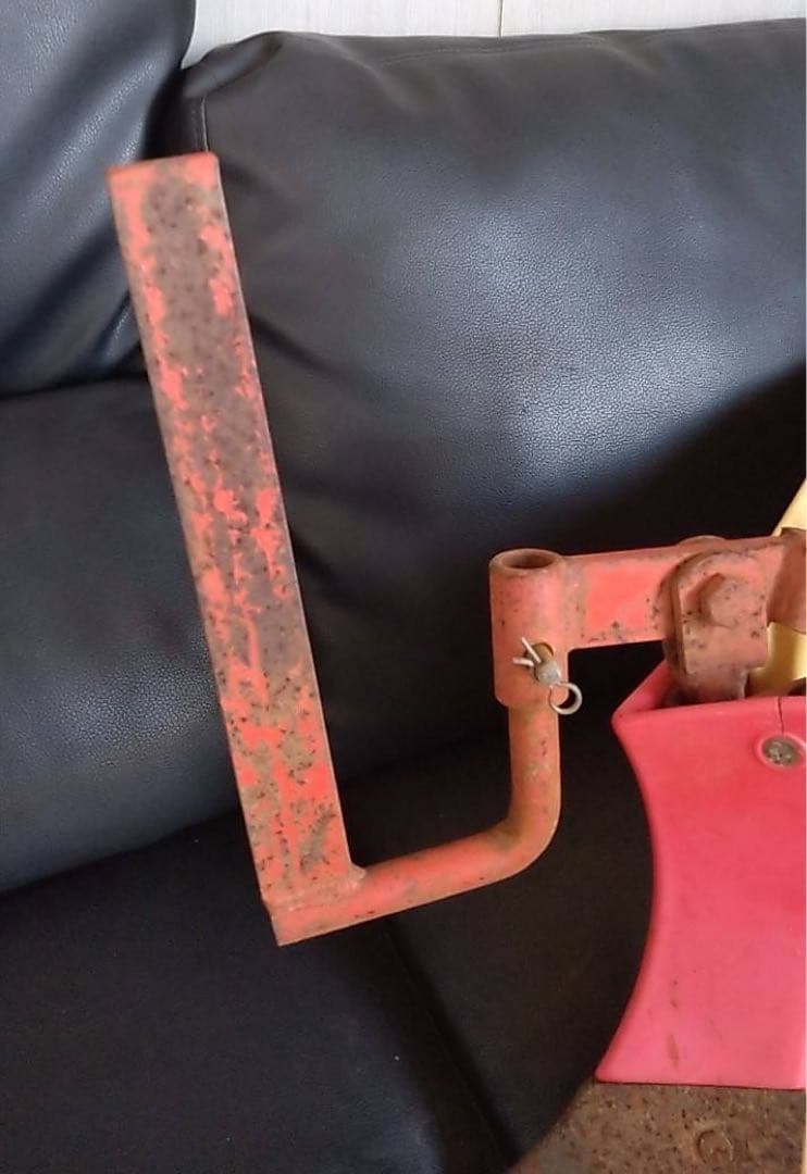 黄色の培土機（2枚羽付き・長さ調節可）③