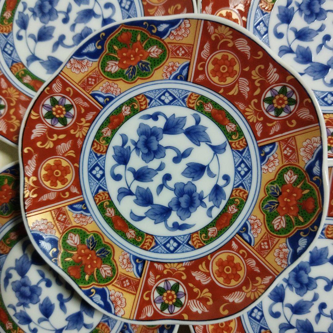 有田焼 林斎 金彩古伊万里 銘々皿 10枚 取り皿 約11.5cm